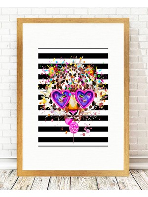 Tablo center Altın Varak Çerçeveli Tablo - 24x29cm