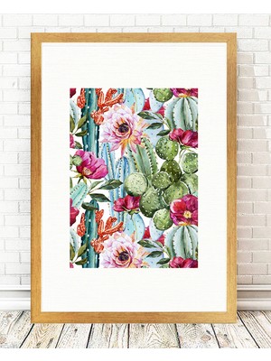 Tablo center Altın Varak Çerçeveli Tablo - 24x29cm