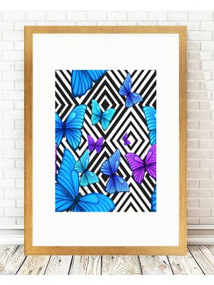 Tablo center Altın Varak Çerçeveli Tablo - 24x29cm