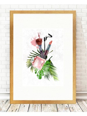 Tablo center Altın Varak Çerçeveli Tablo - 24x29cm