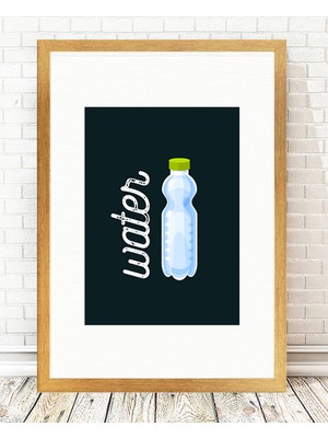 Tablo center Altın Varak Çerçeveli Tablo - 24x29cm