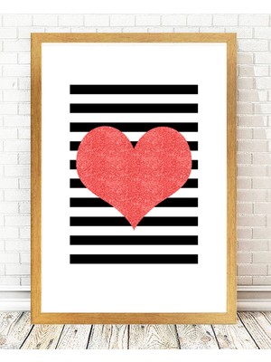 Tablo center Altın Varak Çerçeveli Tablo - 24x29cm