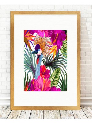 Tablo center Altın Varak Çerçeveli Tablo - 24x29cm