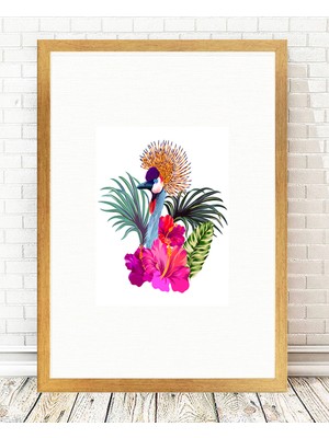 Tablo center Altın Varak Çerçeveli Tablo - 24x29cm