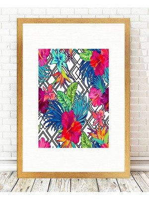 Tablo center Altın Varak Çerçeveli Tablo - 24x29cm