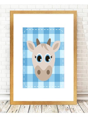 Tablo center Altın Varak Çerçeveli Tablo - 24x29cm