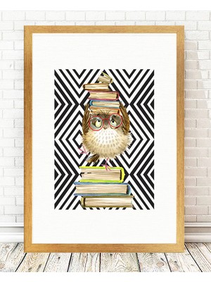 Tablo center Altın Varak Çerçeveli Tablo - 24x29cm