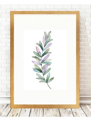 Tablo center Altın Varak Çerçeveli Tablo - 24x29cm