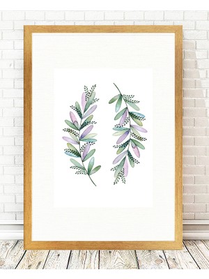 Tablo center Altın Varak Çerçeveli Tablo - 24x29cm