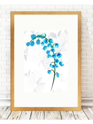 Tablo center Altın Varak Çerçeveli Tablo - 24x29cm