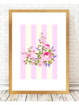 Tablo center Altın Varak Çerçeveli Tablo - 24x29cm