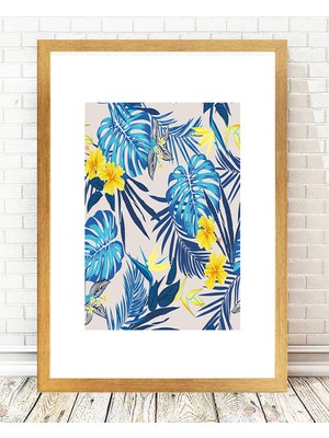 Tablo center Altın Varak Çerçeveli Tablo - 24x29cm