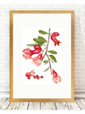 Tablo center Altın Varak Çerçeveli Tablo - 24x29cm