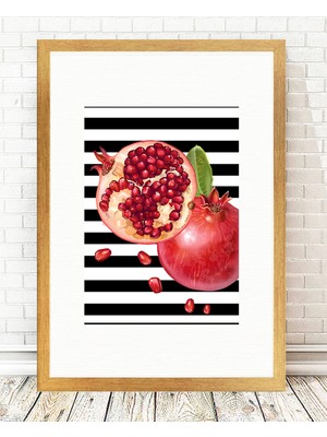 Tablo center Altın Varak Çerçeveli Tablo - 24x29cm