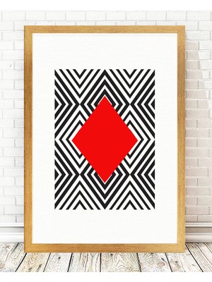 Tablo center Altın Varak Çerçeveli Tablo - 24x29cm