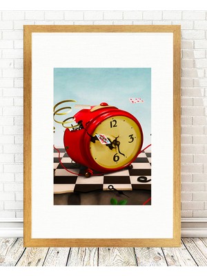 Tablo center Altın Varak Çerçeveli Tablo - 24x29cm