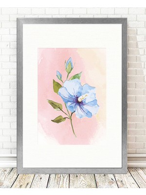 Tablo center Gümüş Çerçeveli Tablo - 24x29cm