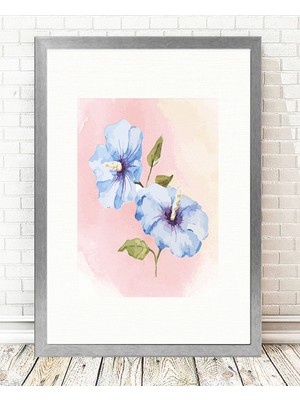 Tablo center Gümüş Çerçeveli Tablo - 24x29cm