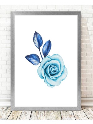 Tablo center Gümüş Çerçeveli Tablo - 24x29cm