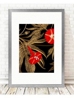 Tablo center Gümüş Çerçeveli Tablo - 24x29cm