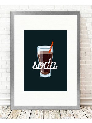 Tablo center Gümüş Çerçeveli Tablo - 24x29cm