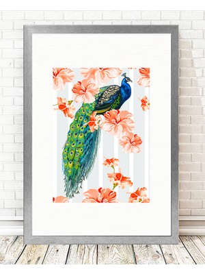 Tablo center Gümüş Çerçeveli Tablo - 24x29cm