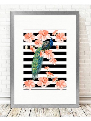 Tablo center Gümüş Çerçeveli Tablo - 24x29cm