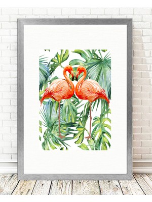 Tablo center Gümüş Çerçeveli Tablo - 24x29cm