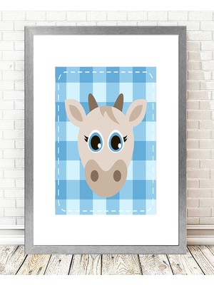 Tablo center Gümüş Çerçeveli Tablo - 24x29cm