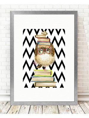 Tablo center Gümüş Çerçeveli Tablo - 24x29cm