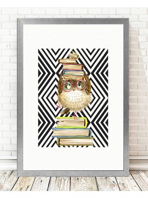 Tablo center Gümüş Çerçeveli Tablo - 24x29cm