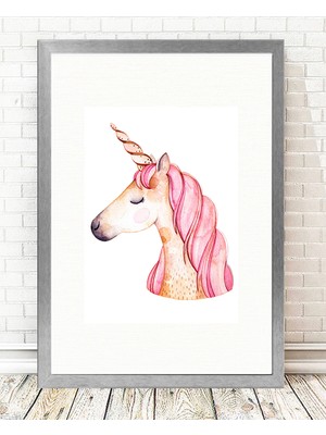 Tablo center Gümüş Çerçeveli Tablo - 24x29cm