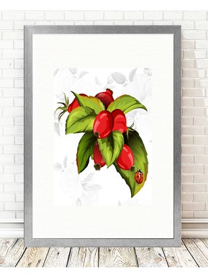 Tablo center Gümüş Çerçeveli Tablo - 24x29cm