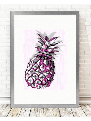 Tablo center Gümüş Çerçeveli Tablo - 24x29cm