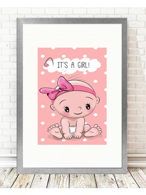 Tablo center Gümüş Çerçeveli Tablo - 24x29cm