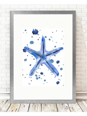 Tablo center Gümüş Çerçeveli Tablo - 24x29cm