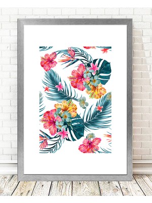 Tablo center Gümüş Çerçeveli Tablo - 24x29cm