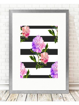 Tablo center Gümüş Çerçeveli Tablo - 24x29cm