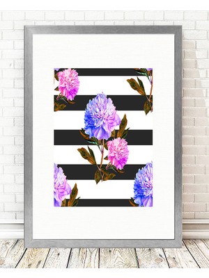 Tablo center Gümüş Çerçeveli Tablo - 24x29cm