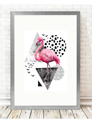 Tablo center Gümüş Çerçeveli Tablo - 24x29cm