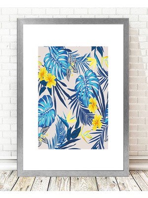 Tablo center Gümüş Çerçeveli Tablo - 24x29cm