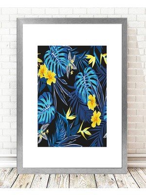 Tablo center Gümüş Çerçeveli Tablo - 24x29cm