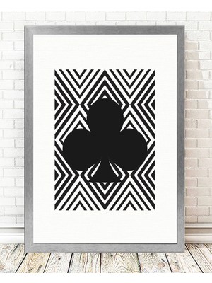 Tablo center Gümüş Çerçeveli Tablo - 24x29cm