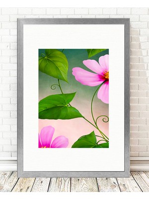 Tablo center Gümüş Çerçeveli Tablo - 24x29cm