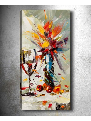 Tablocenter Çiçek Kanvas Tablo 30 x 90 cm