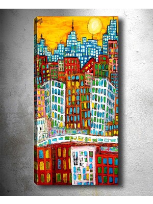 Tablocenter Dekoratif Kanvas Tablo 30 x 90 cm