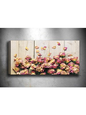 Tablocenter Çiçek Kanvas Tablo 30 x 90 cm
