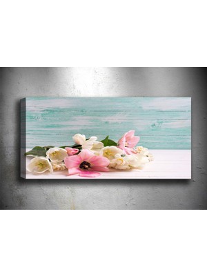 Tablocenter Çiçek Kanvas Tablo 40 x 100 cm