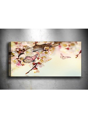 Tablocenter Çiçek Kanvas Tablo 30 x 90 cm