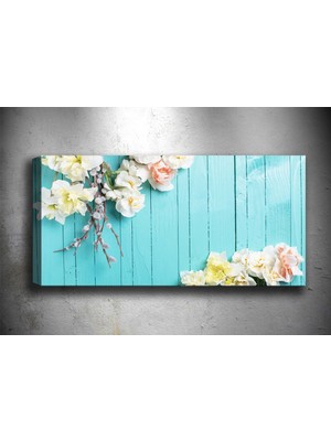 Tablocenter Çiçek Kanvas Tablo 30 x 90 cm